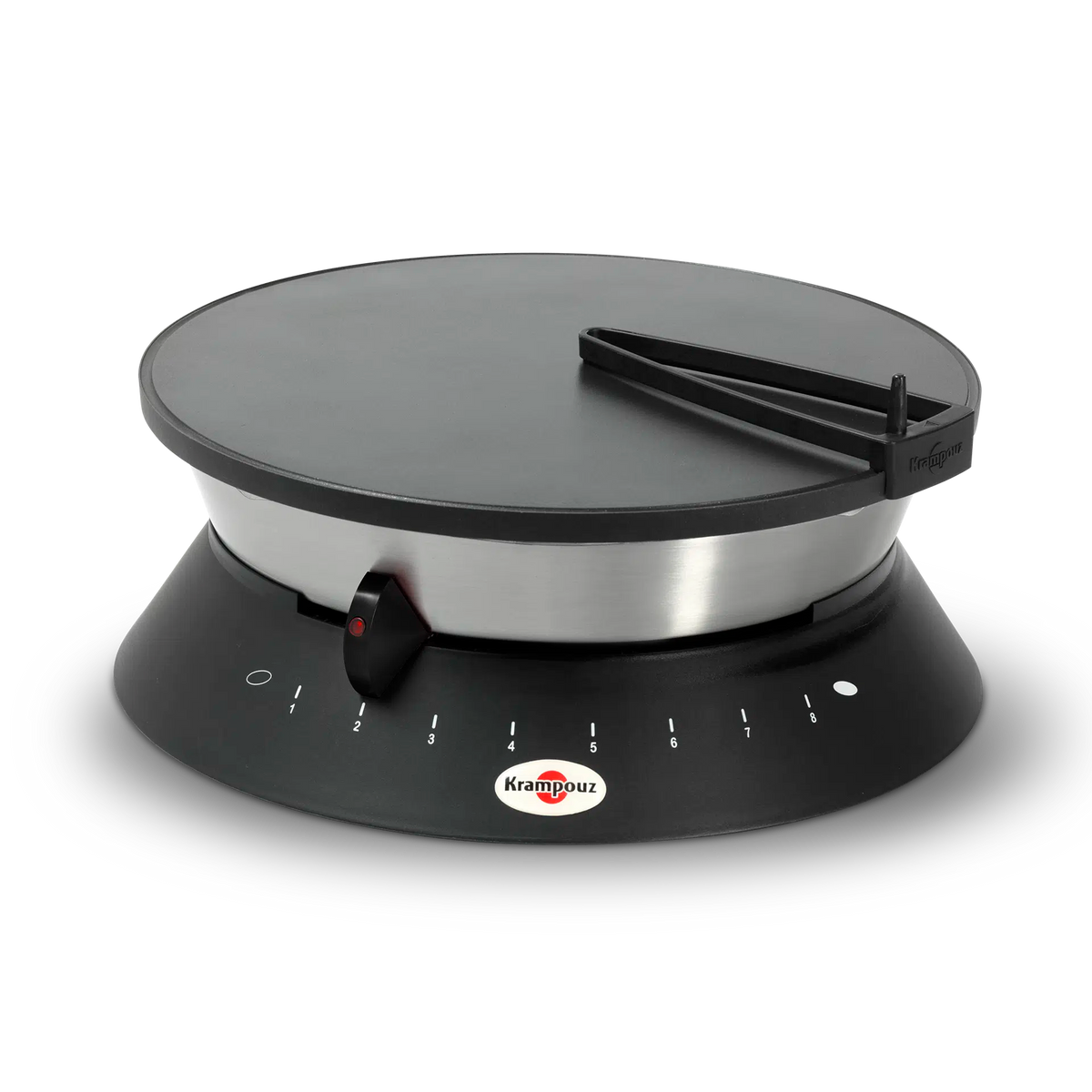 Crepera eléctrica Diabolo Krampouz de 33 cm con sistema Easy Crêp.
