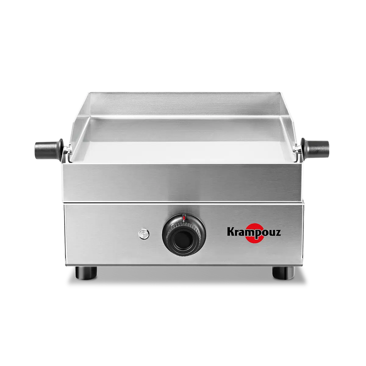 Plancha eléctrica compacta Smart Krampouz de acero inoxidable.