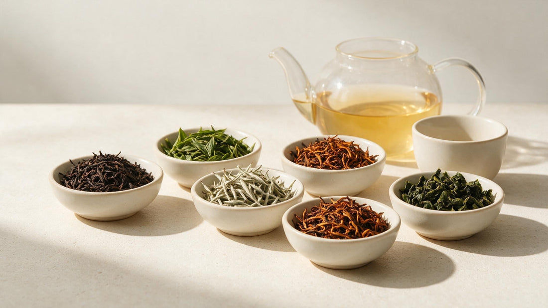 Guía rápida de los diferentes tipos de té