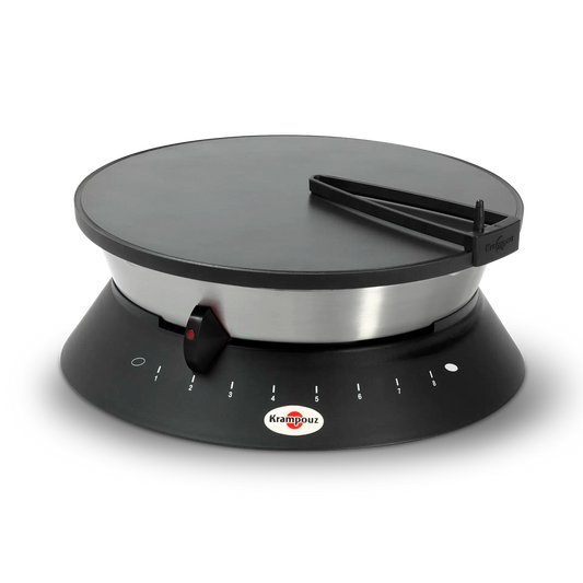 Crepera eléctrica Diabolo Krampouz de 33 cm con sistema Easy Crêp.