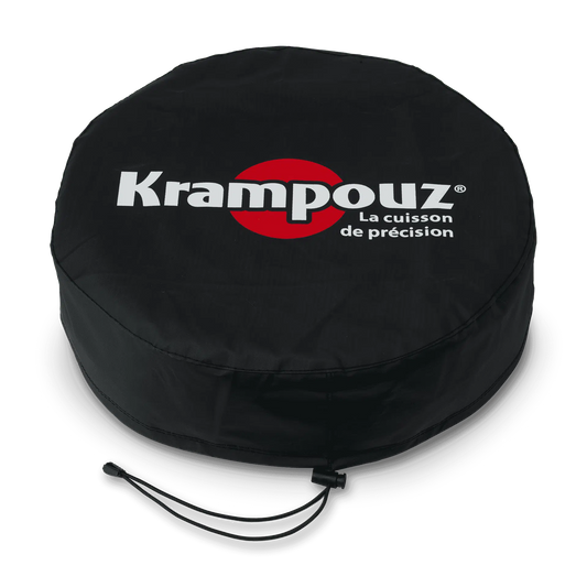 Funda protectora negra Krampouz para crepera Billig de 40 cm