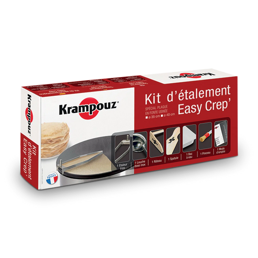 Kit completo Krampouz Easy Crep para extender masa en planchas de creps de 40 cm