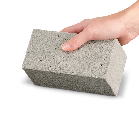 Piedra abrasiva Krampouz de piedra pómez para limpiar creperas de hierro fundido