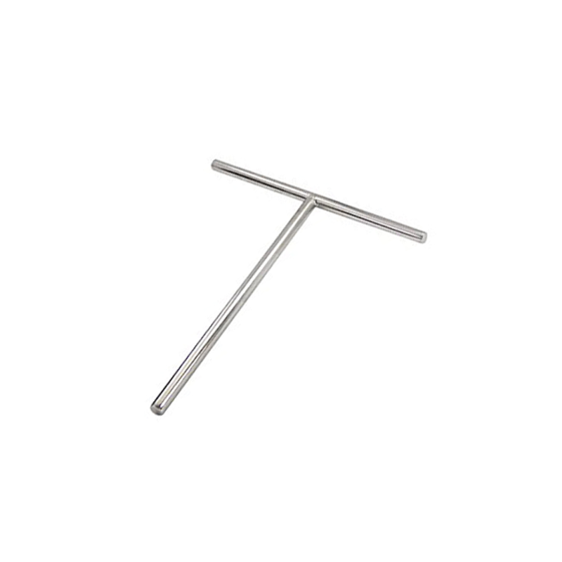 Rastrillo en T de acero inoxidable para extender masa de creps, 20 × 23 cm
