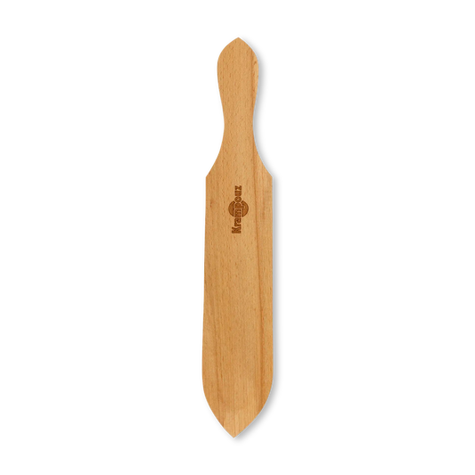Espátula de madera de haya para creps krampouz